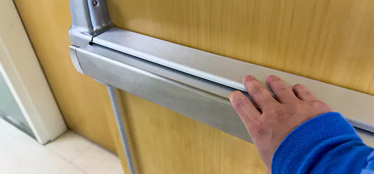 Installing a Push Bar on a Door Bellwood